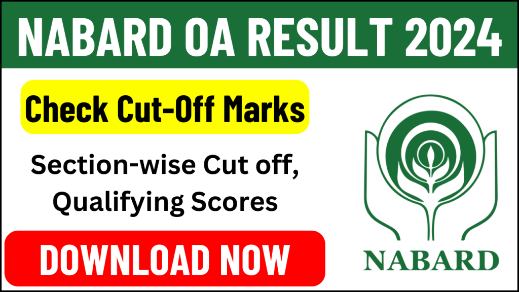 NABARD OA Result 2024