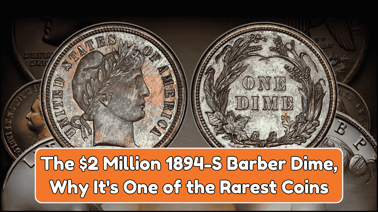 The $2 Million 1894-S Barber Dime: Why It's One of the Rarest and Most Valuable Coins