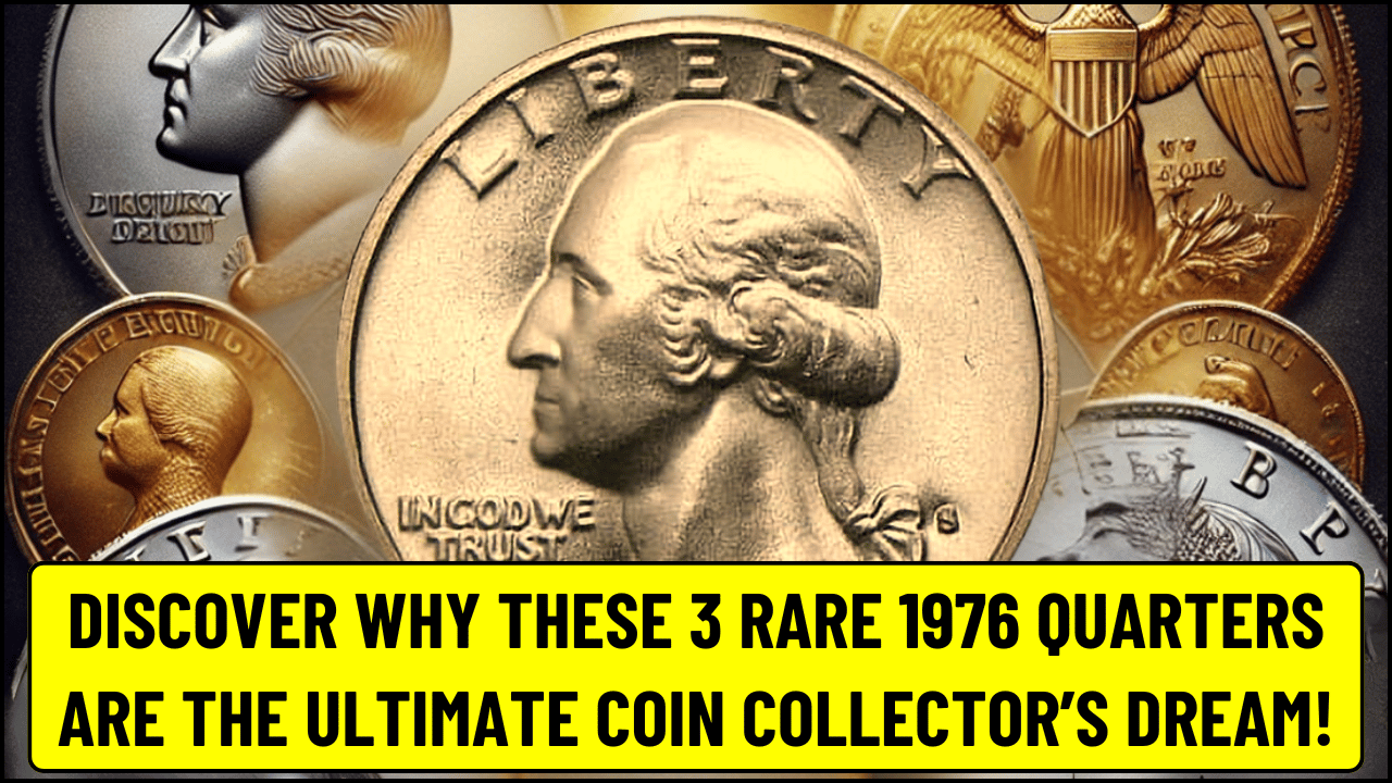 Discover Why These 3 Rare 1976 Quarters Are the Ultimate Coin Collector’s Dream!